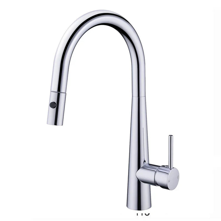 Pull Out Sink Mixer With Vegie Spray Function Chrome