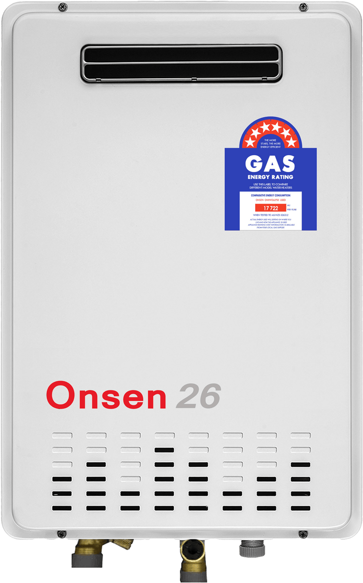 ONSEN 26LT CONTINUOUS FLOW HOT WATER SYSTEM