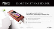 Smart Toilet Roll Holder - PLUMBCORP BATHROOM & KITCHEN CENTRE