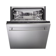 600mm Stainless steel fully integrated dishwasher
