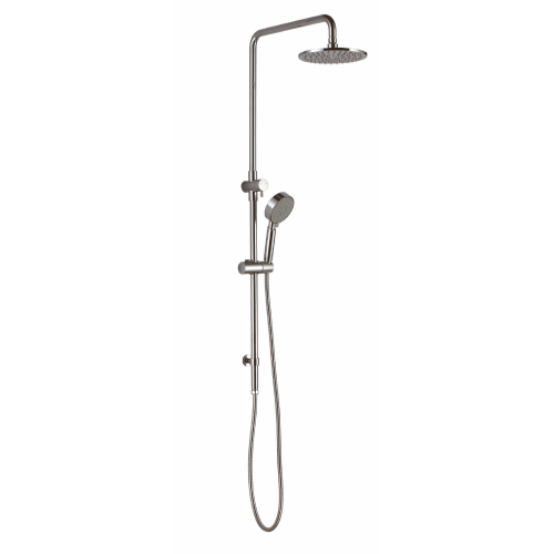 Round Twin Shower set With Sliding Shower - PLUMBCORP BATHROOM & KITCHEN CENTRE